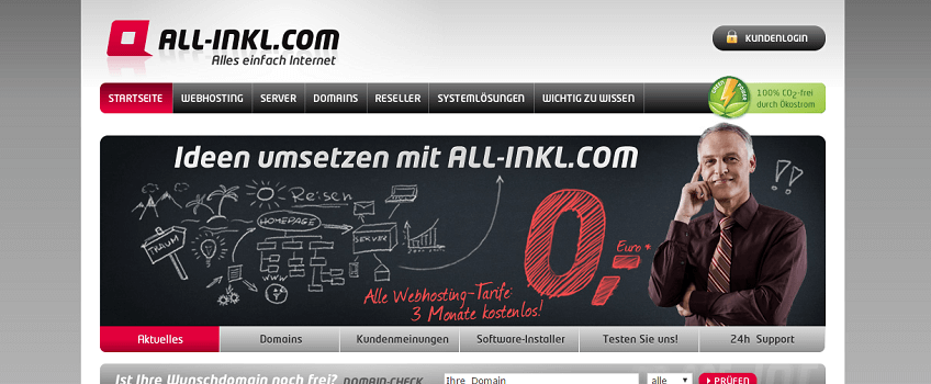 ALL-INKL ERFAHRUNGEN & TEST 2023  HOSTERZ